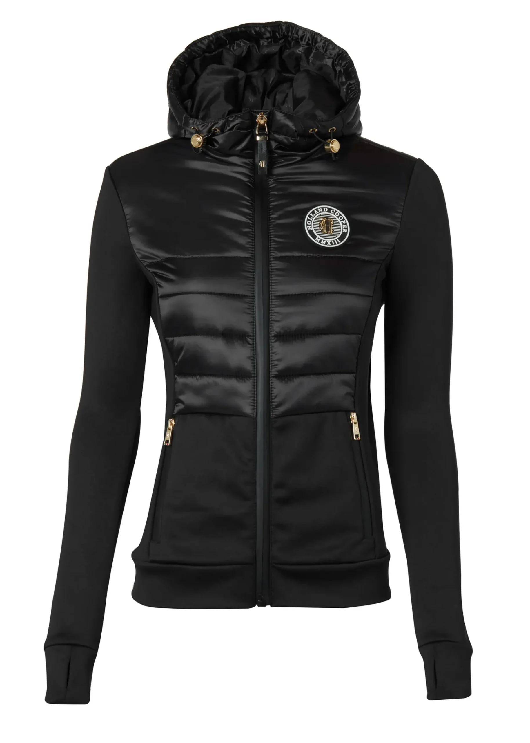 Holland Cooper Hybrid Shell Jacket Black Outlet