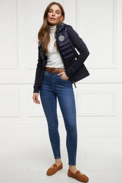 Holland Cooper Hybrid Shell Jacket Ink Navy Clearance