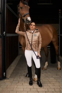 Holland Cooper Hybrid Shell Jacket Cappuccino Online