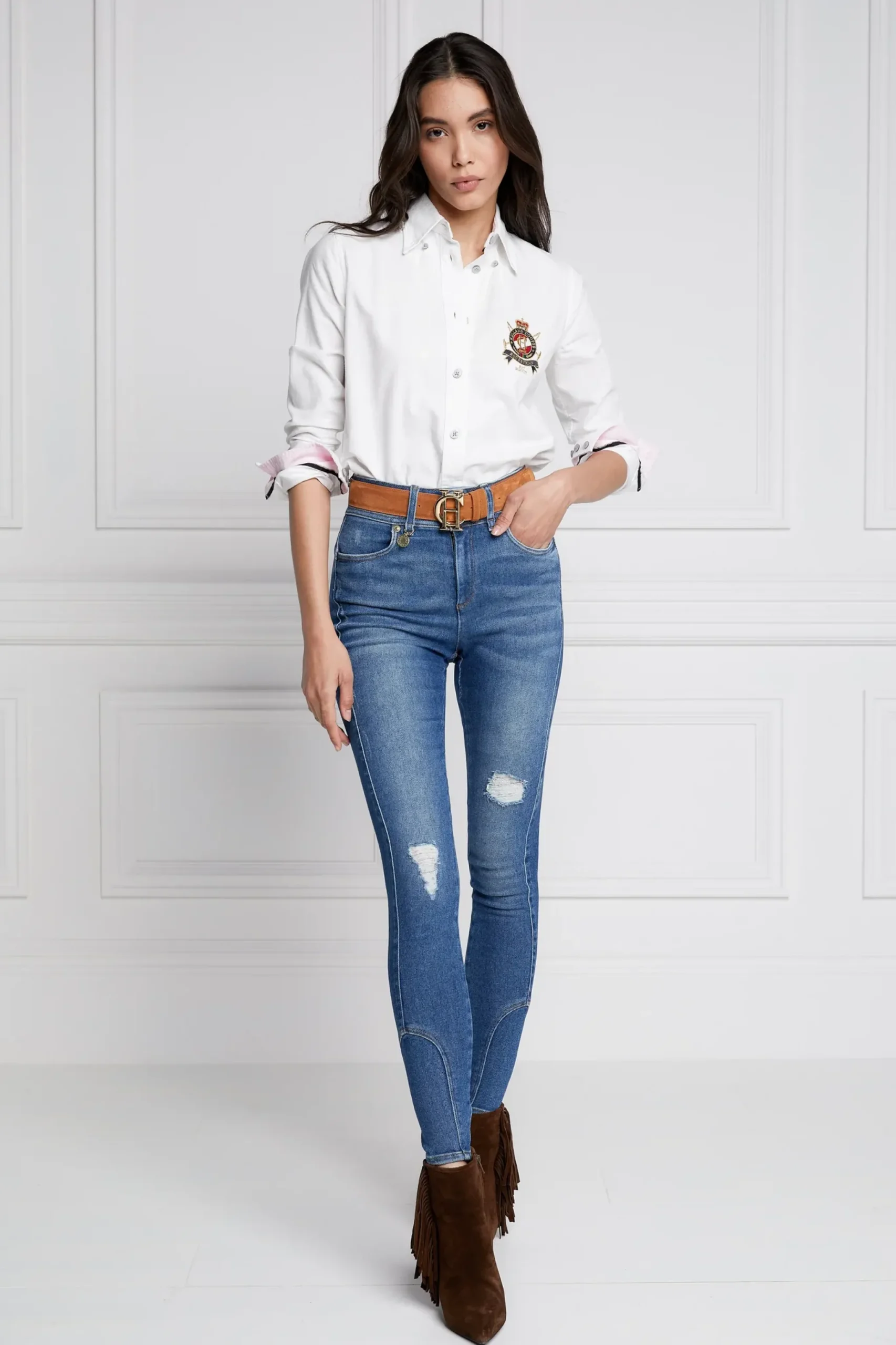 Holland Cooper Jodhpur Jean Vintage Denim Clearance