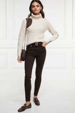 Holland Cooper Jodhpur Jean Chocolate