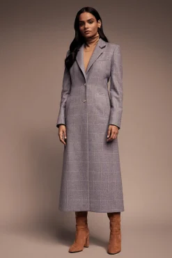Holland Cooper Jubilee Longline Regency Coat Lavender Discount