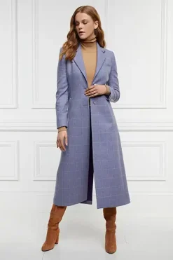 Holland Cooper Jubilee Longline Regency Coat Lavender Discount