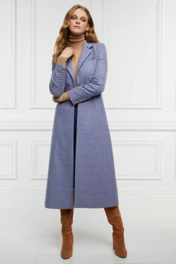 Holland Cooper Jubilee Longline Regency Coat Lavender Discount