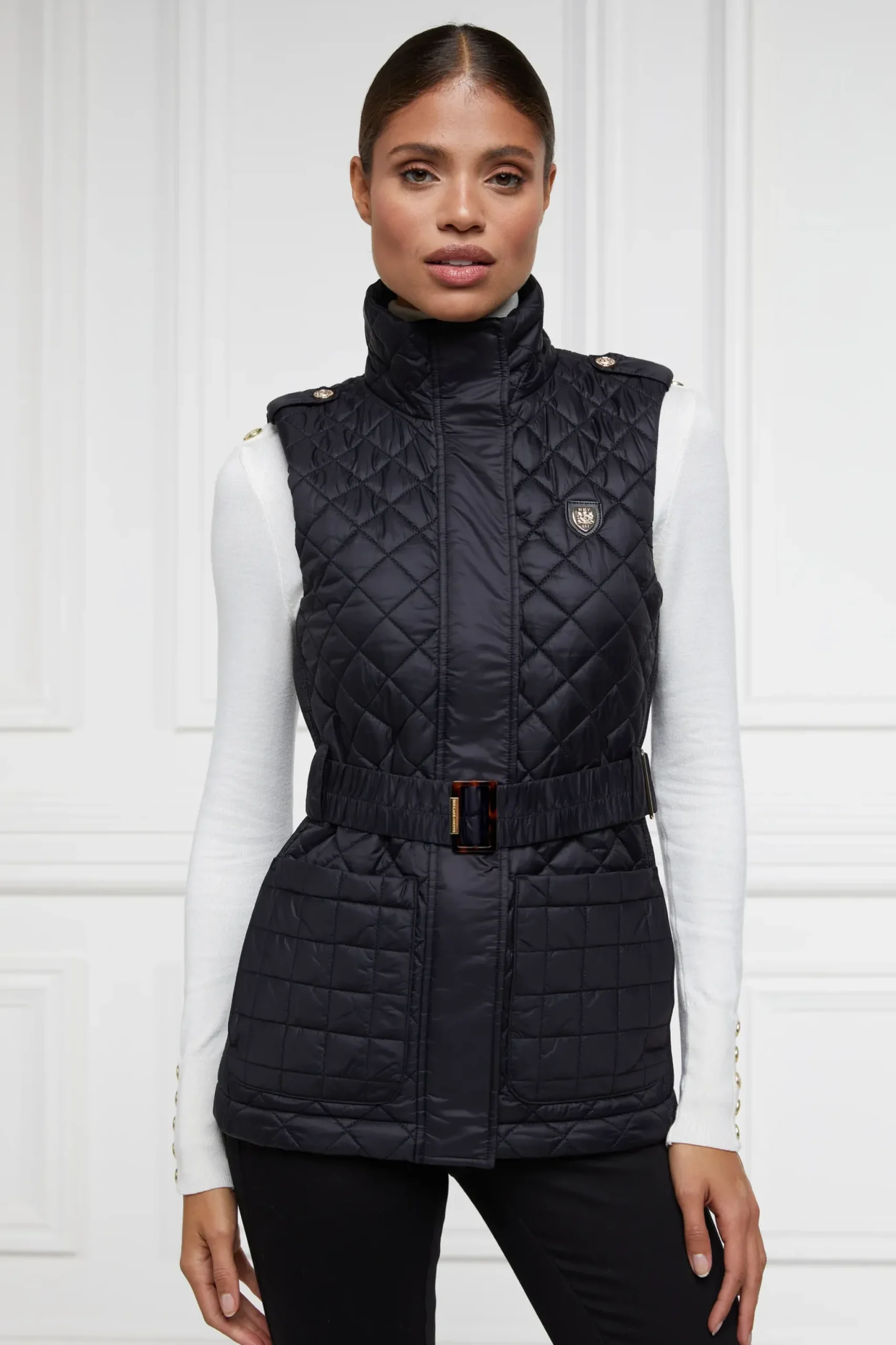 Holland Cooper Juliana Belted Gilet Outlet
