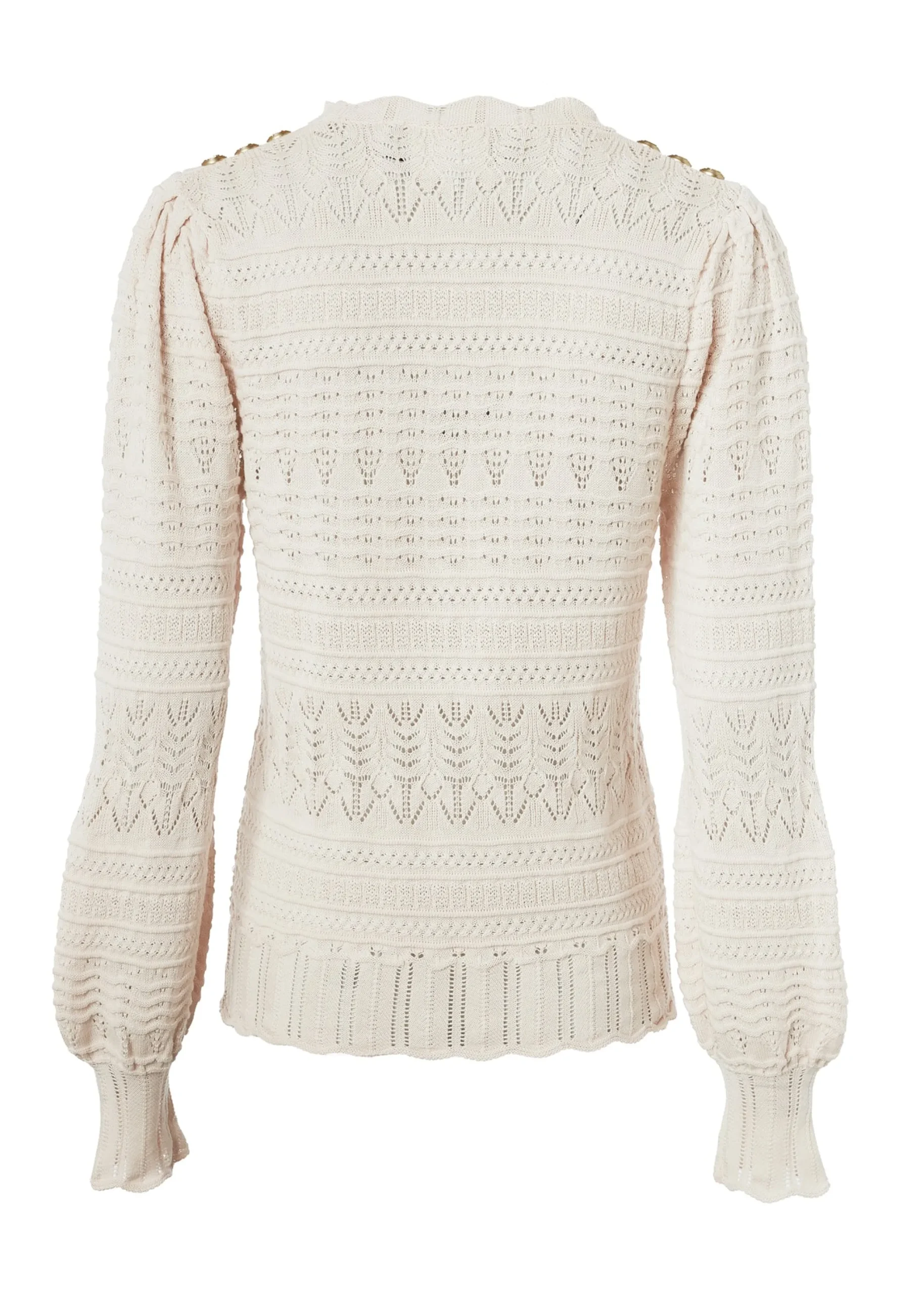 Holland Cooper Kelsie Pointelle Knit Almond Sale