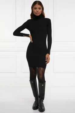Holland Cooper Kensington Jumper Dress Black Online