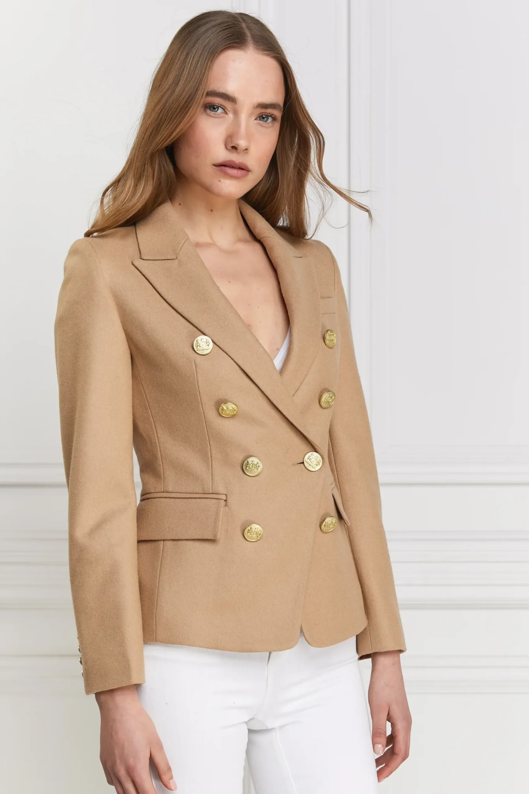 Holland Cooper Knightsbridge Blazer Camel Sale