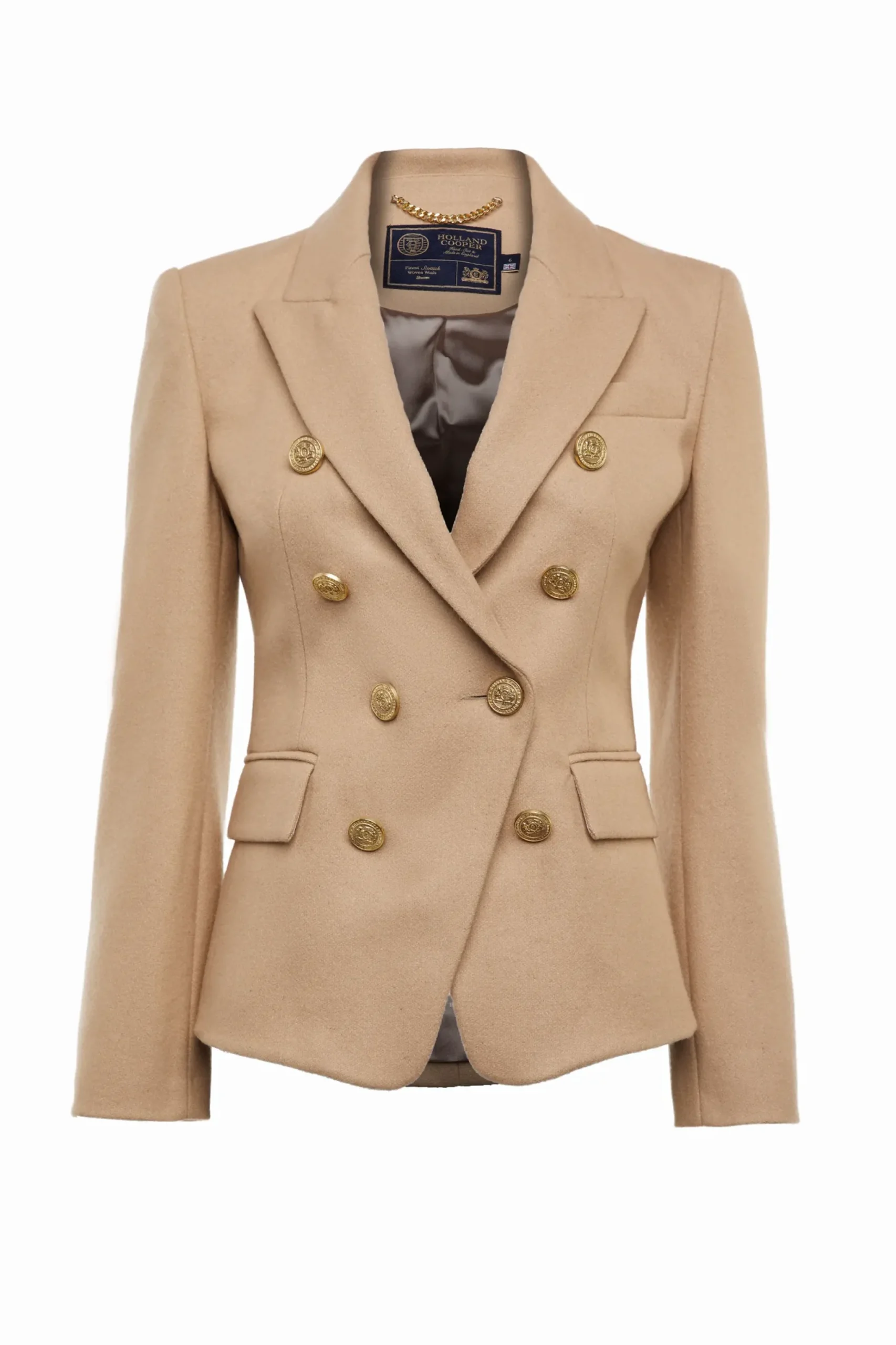 Holland Cooper Knightsbridge Blazer Camel Sale