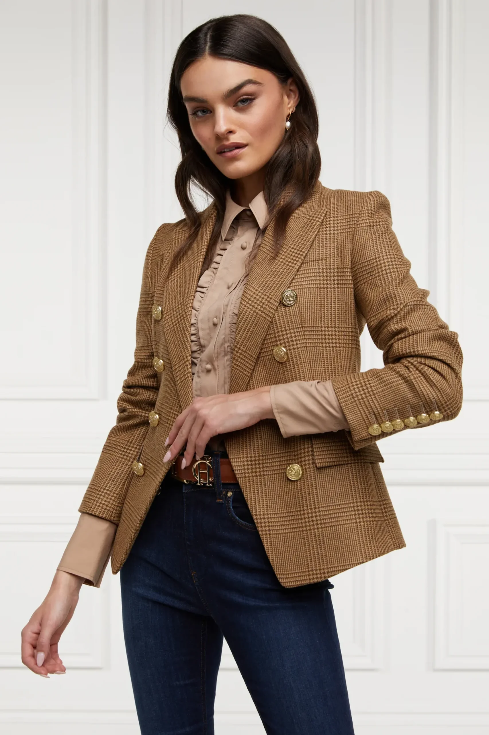 Holland Cooper Knightsbridge Blazer Tawny Discount