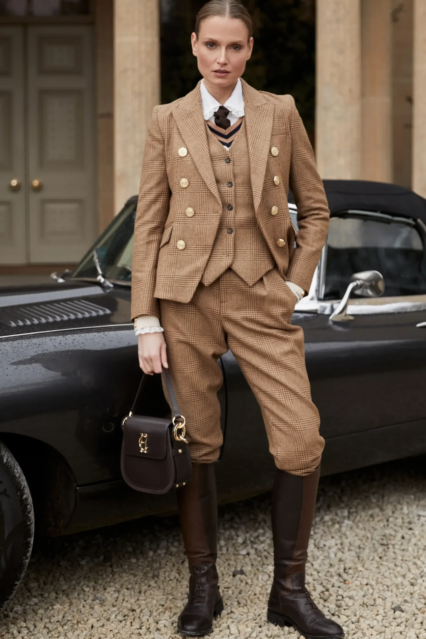 Holland Cooper Knightsbridge Blazer Tawny Discount