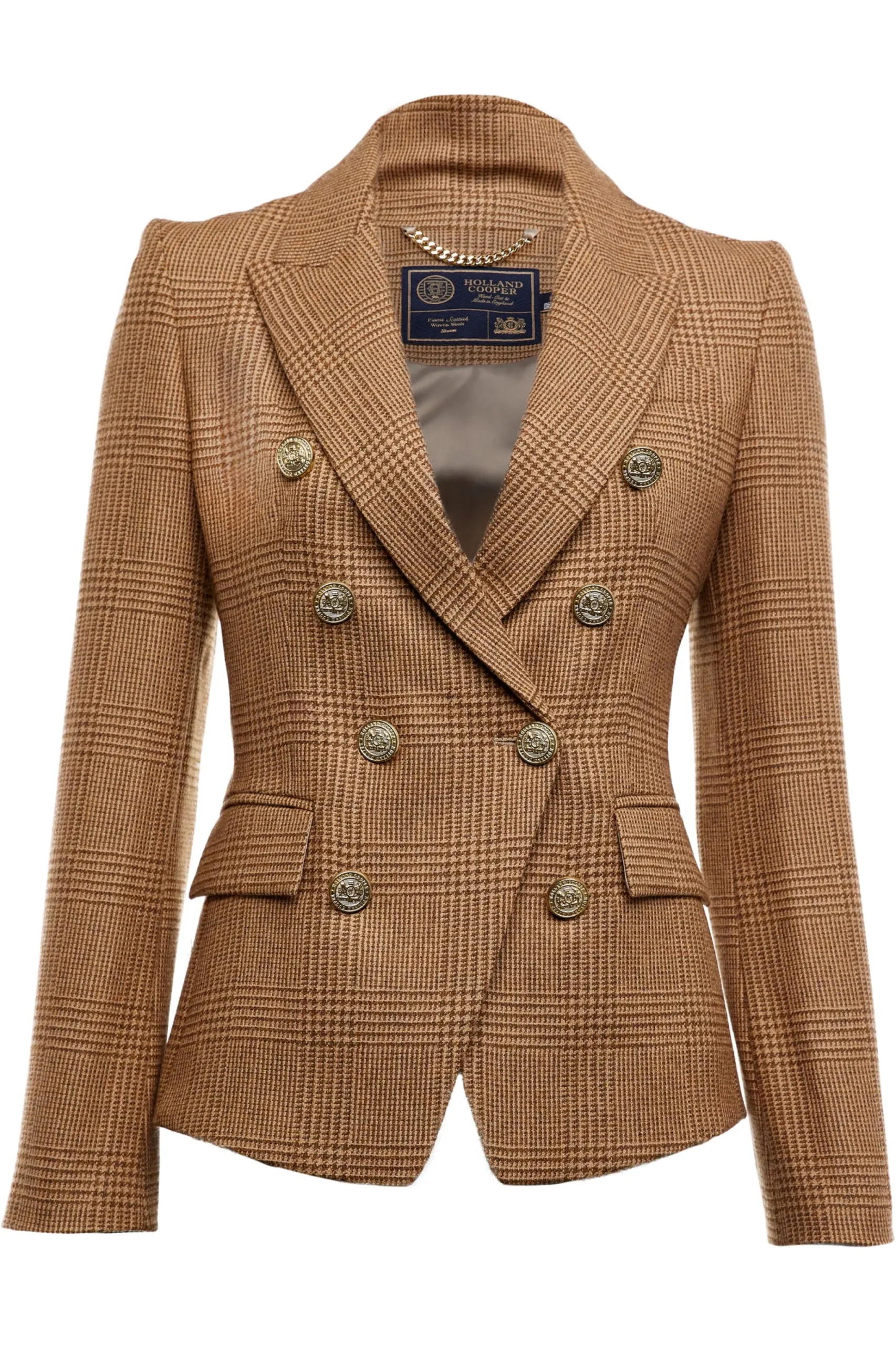 Holland Cooper Knightsbridge Blazer Tawny Discount
