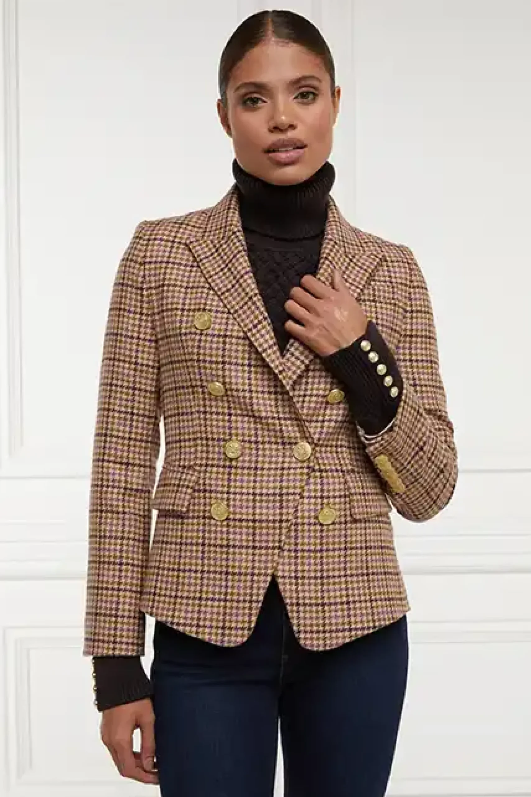 Holland Cooper Knightsbridge Blazer Sudeley Pink Best