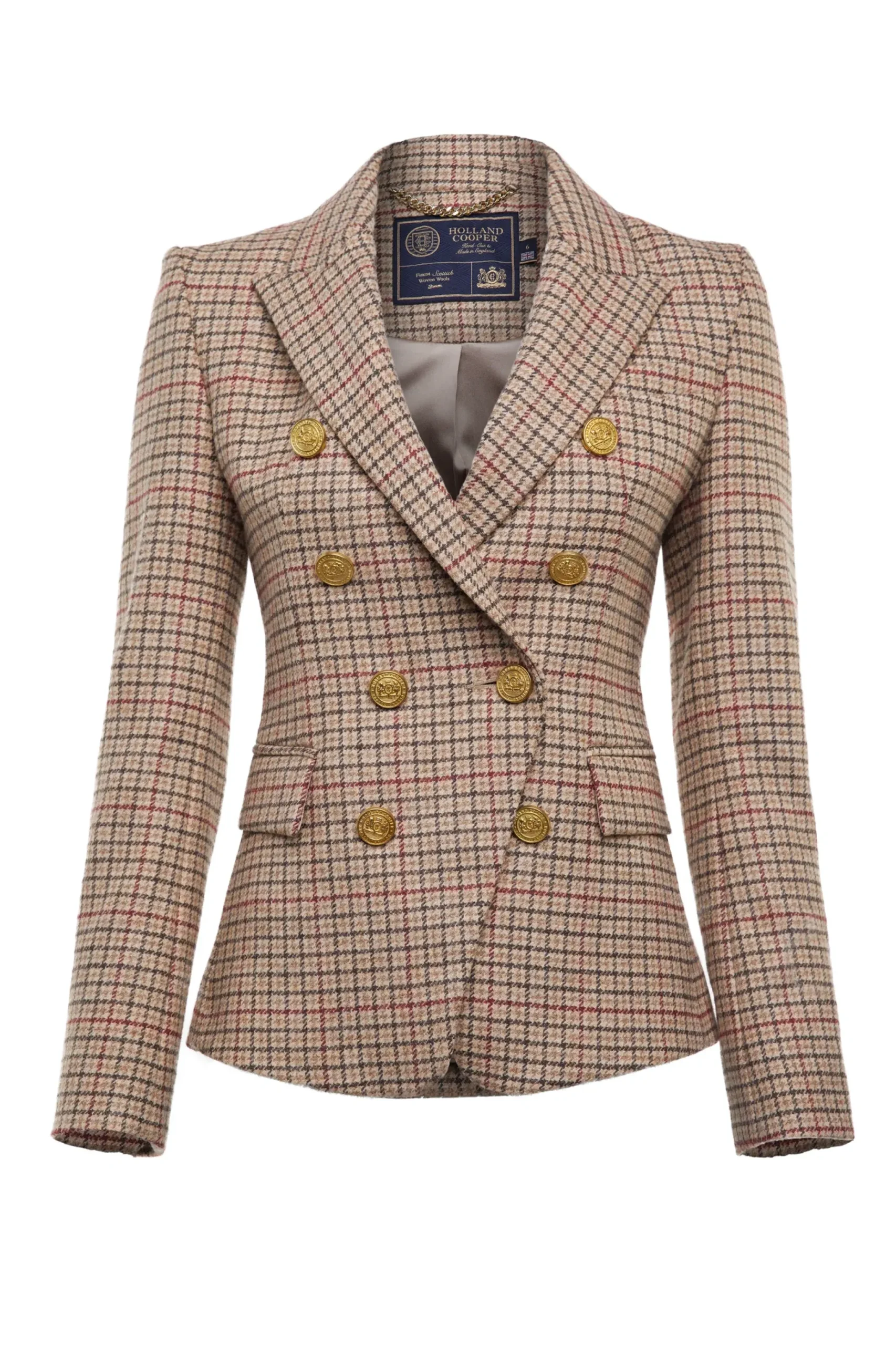 Holland Cooper Knightsbridge Blazer Charlton Tweed