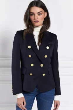 Holland Cooper Knightsbridge Blazer Navy Barathea Online