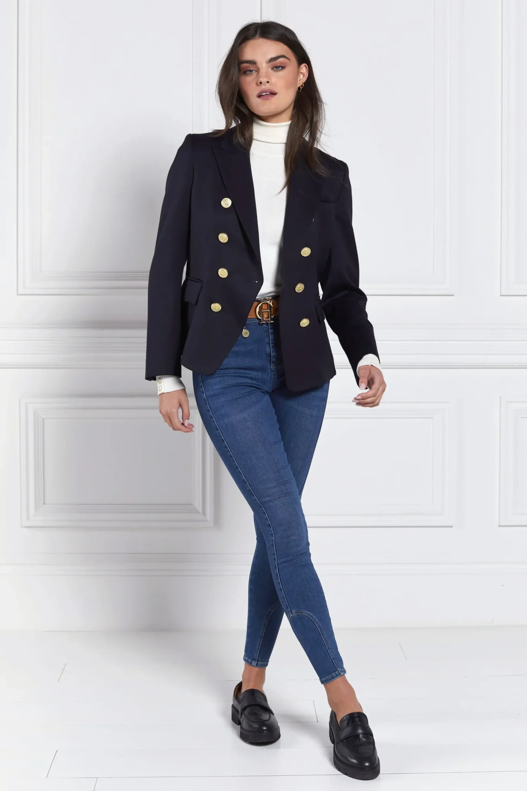 Holland Cooper Knightsbridge Blazer Navy Barathea Online