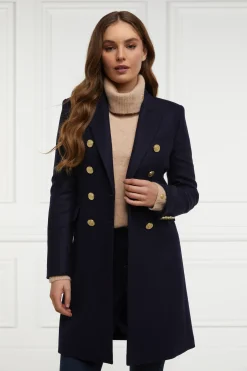 Holland Cooper Knightsbridge Coat Navy