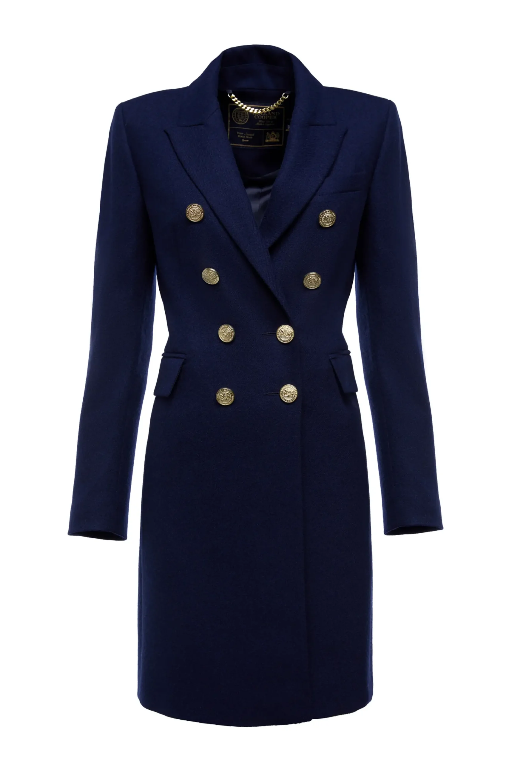 Holland Cooper Knightsbridge Coat Navy