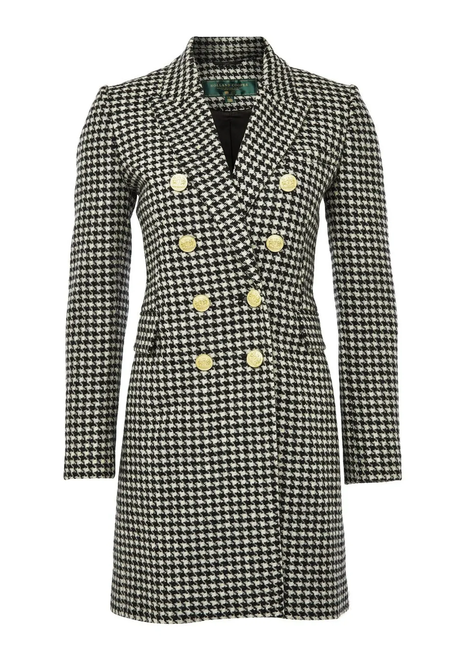 Holland Cooper Knightsbridge Coat Houndstooth Best