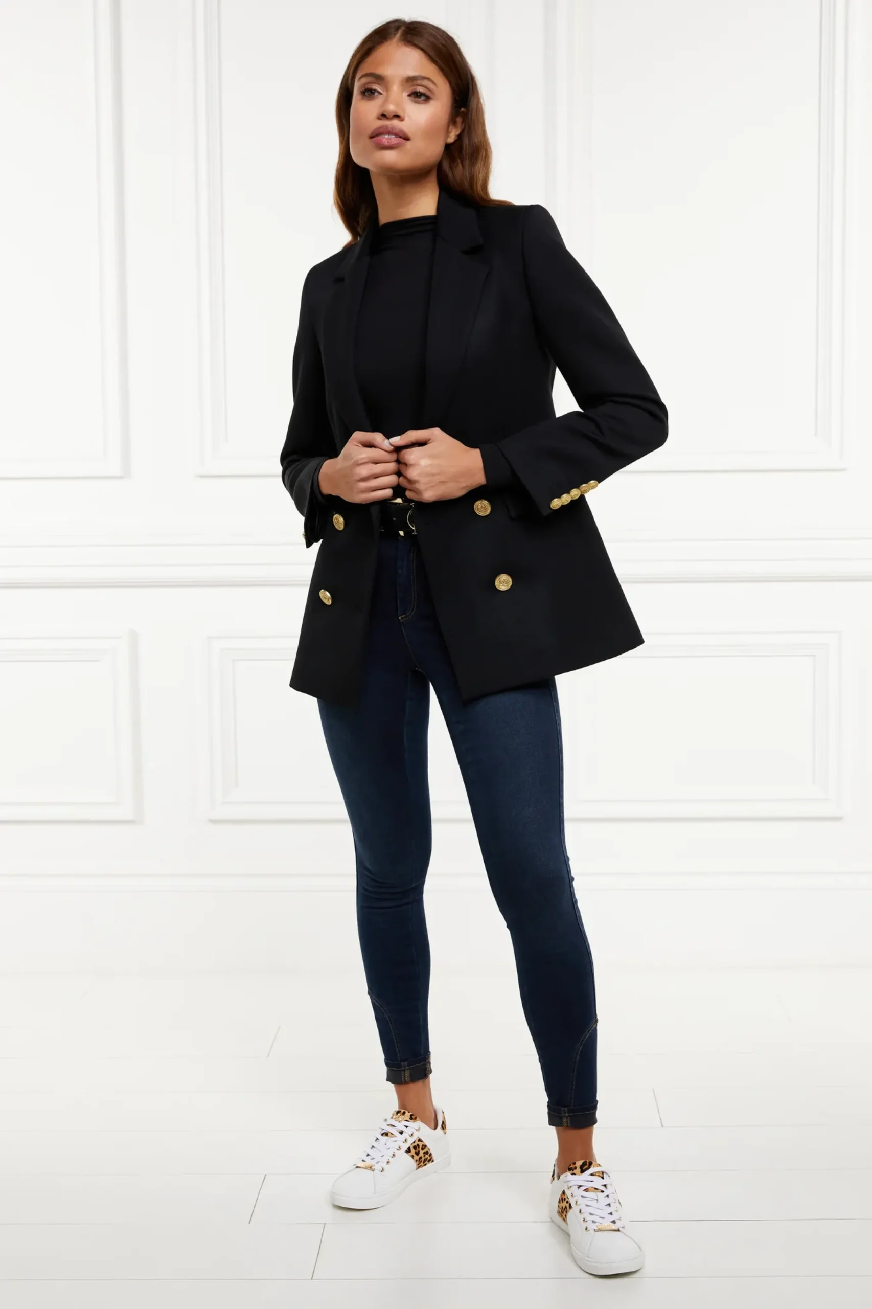 Holland Cooper Knightsbridge Court Trainer Leopard Online