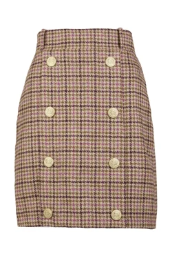 Holland Cooper Knightsbridge Skirt Sudeley Pink