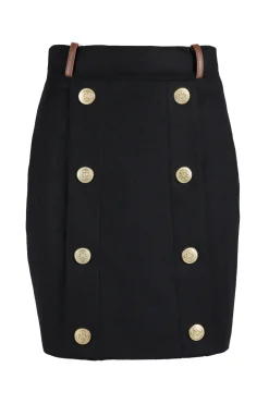 Holland Cooper Knightsbridge Skirt Soft Black Tan Online