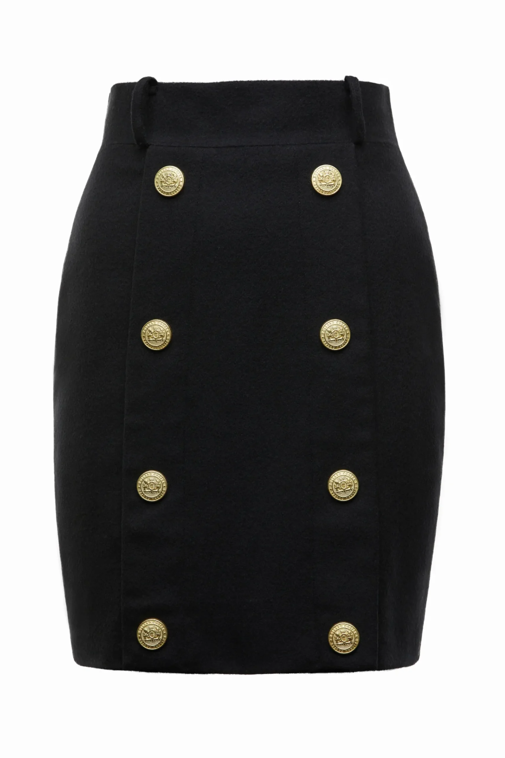 Holland Cooper Knightsbridge Skirt Soft Black Discount
