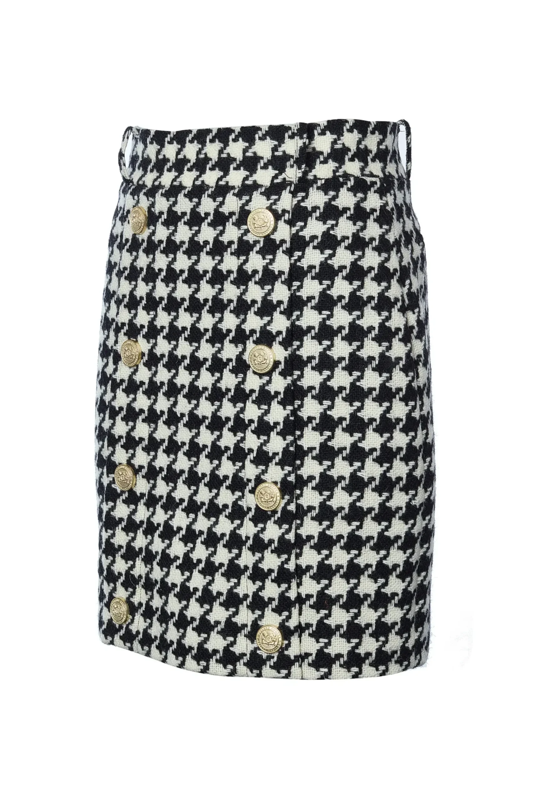 Holland Cooper Knightsbridge Skirt Large Scale Houndstooth Online