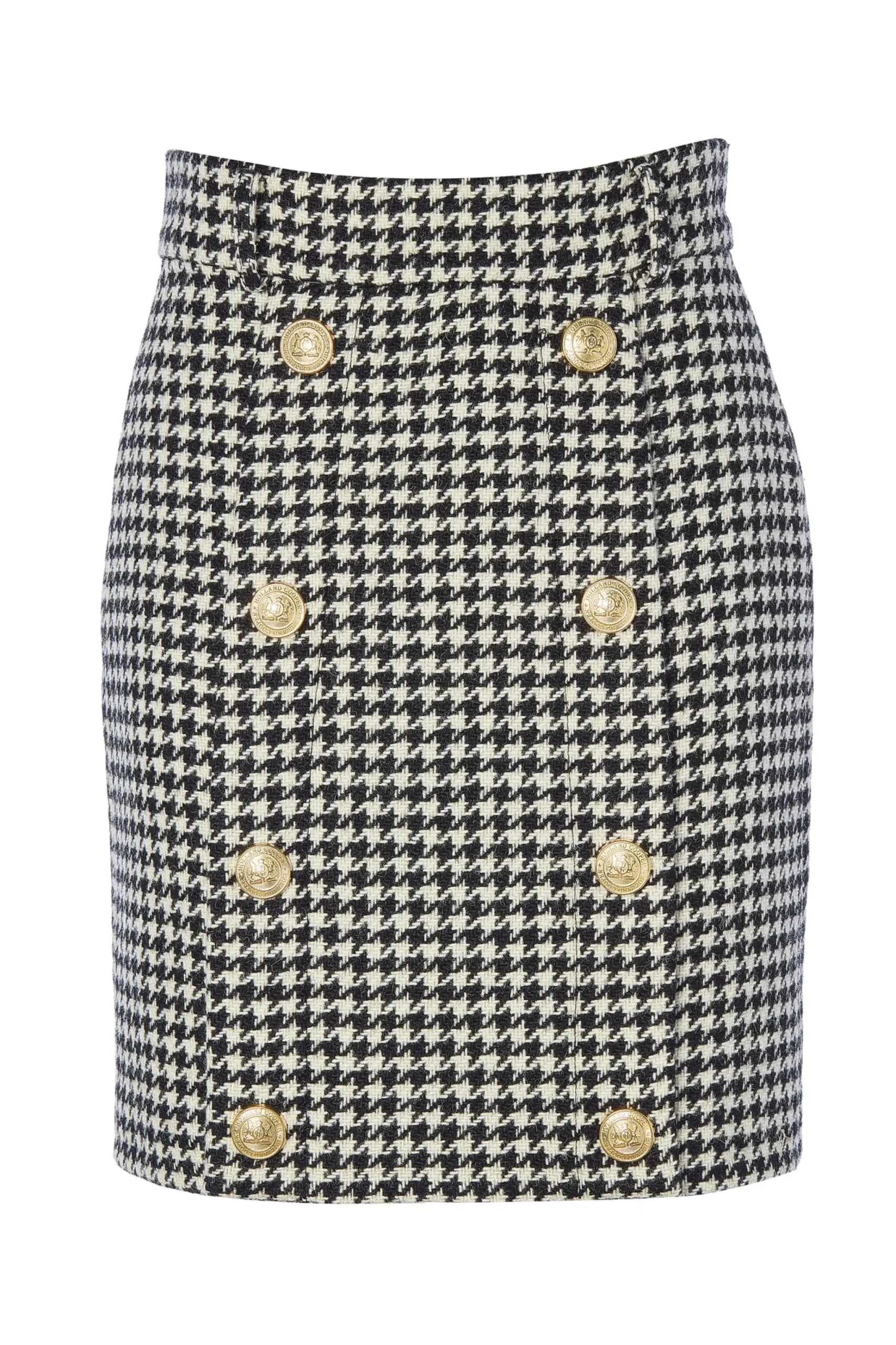 Holland Cooper Knightsbridge Skirt Houndstooth