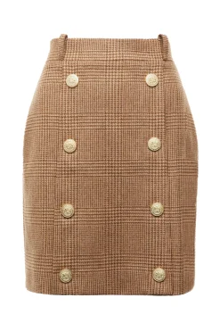 Holland Cooper Knightsbridge Skirt Tawny Sale