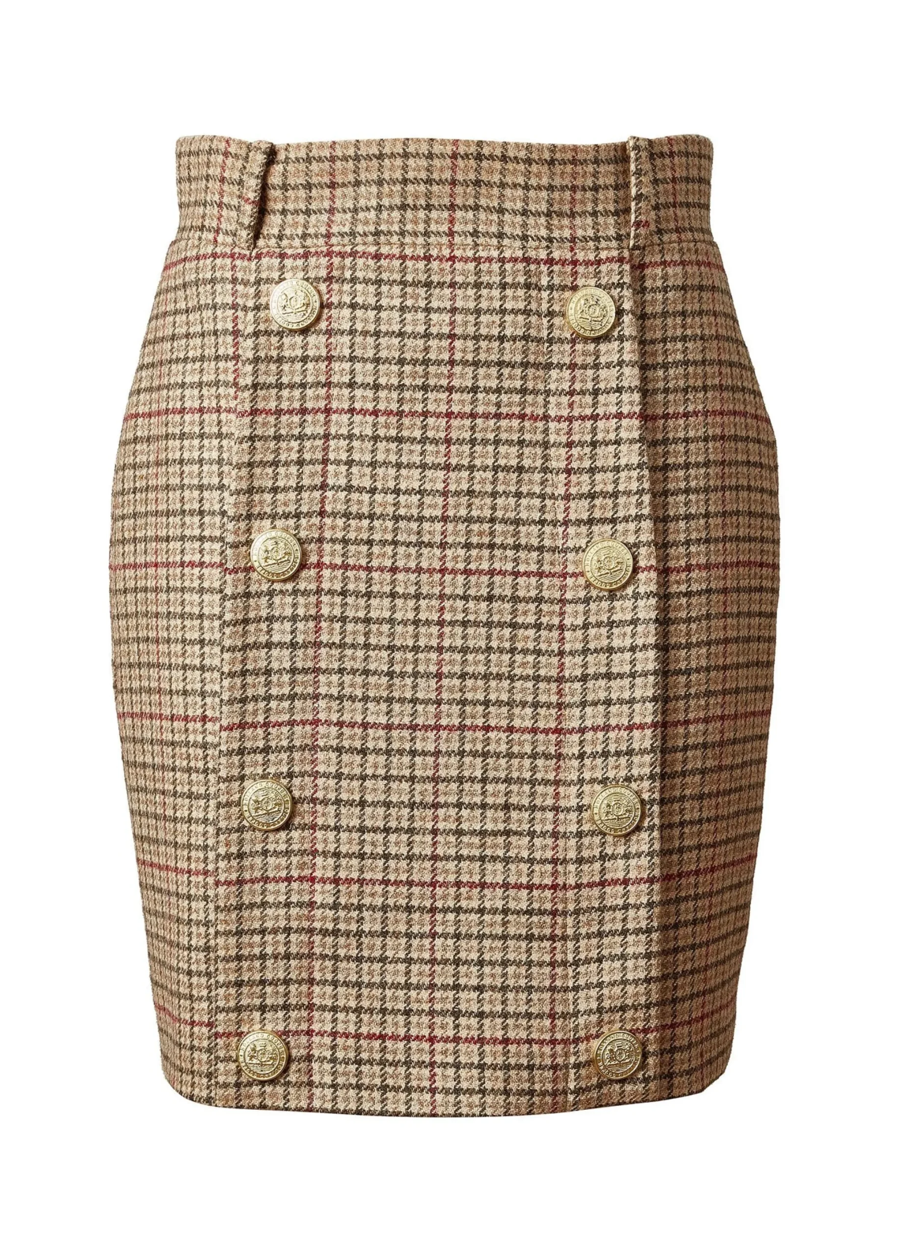 Holland Cooper Knightsbridge Skirt Charlton Tweed Outlet