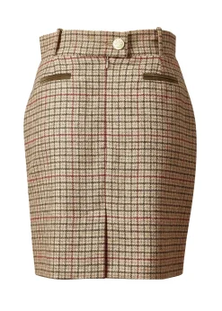 Holland Cooper Knightsbridge Skirt Charlton Tweed Outlet