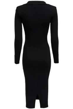 Holland Cooper Knitted Shirt Dress Black Outlet