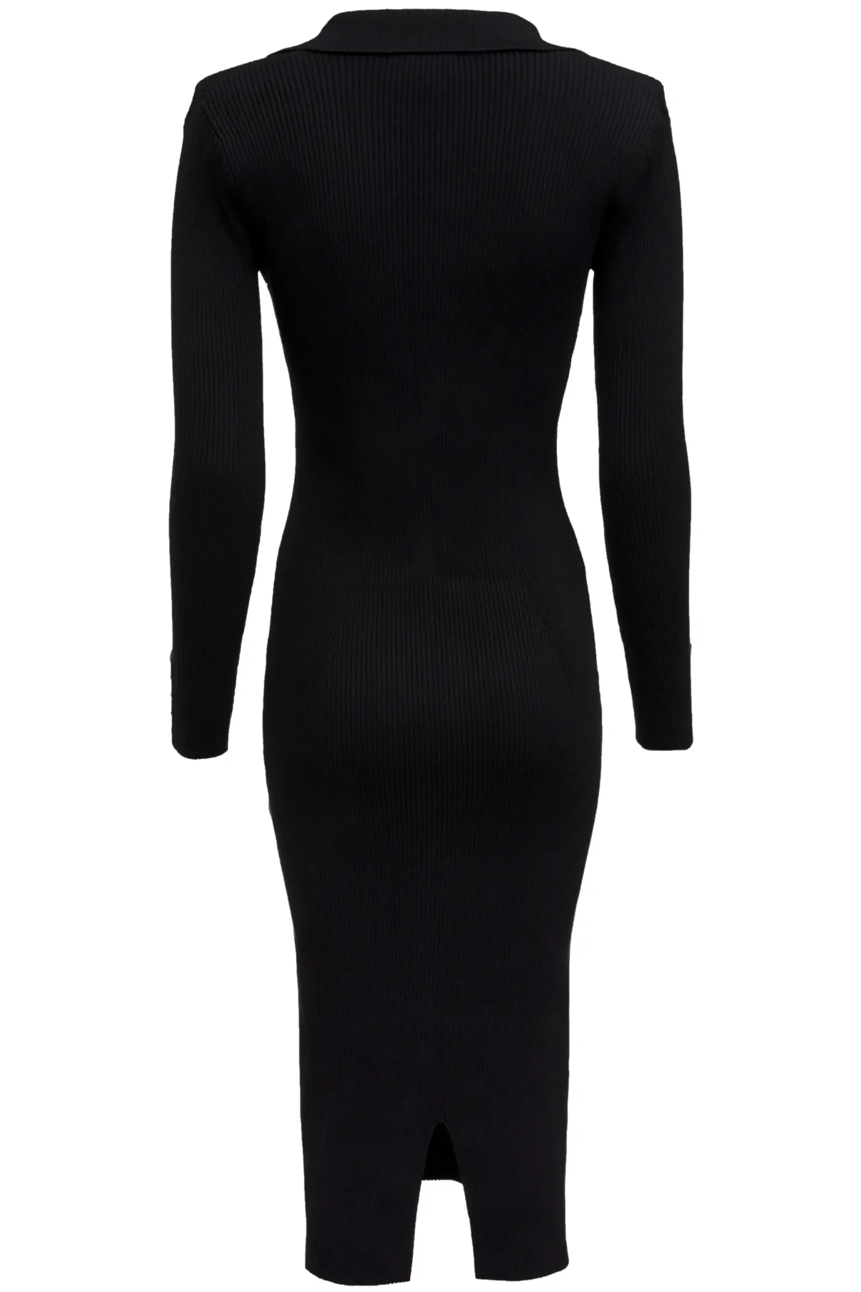 Holland Cooper Knitted Shirt Dress Black Outlet