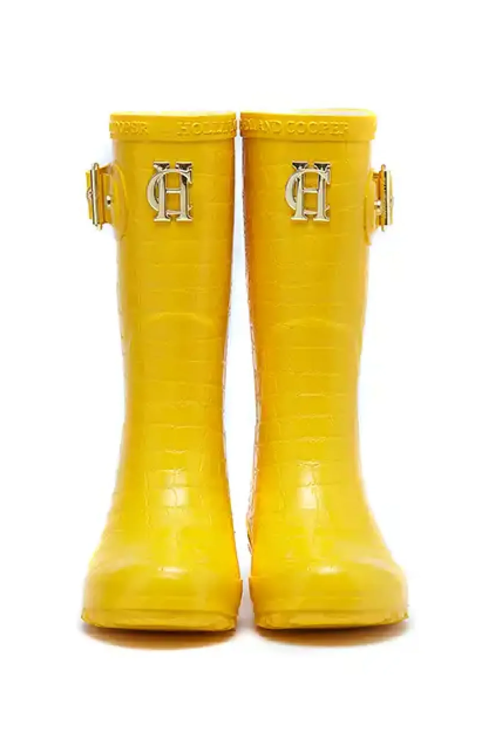 Holland Cooper Little Wellie - Junior Quack Yellow Clearance