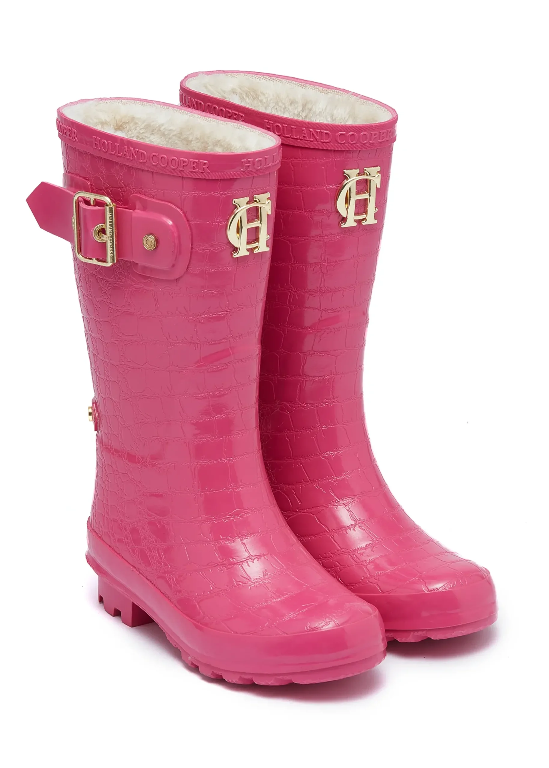 Holland Cooper Little Wellie - Junior Lollipop Pink Outlet