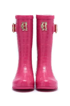 Holland Cooper Little Wellie - Junior Lollipop Pink Outlet