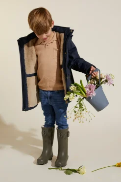 Holland Cooper Little Wellie - Junior Dinosaur Green Sale