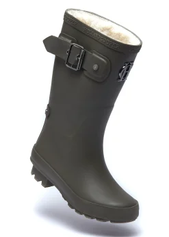 Holland Cooper Little Wellie - Junior Dinosaur Green Sale