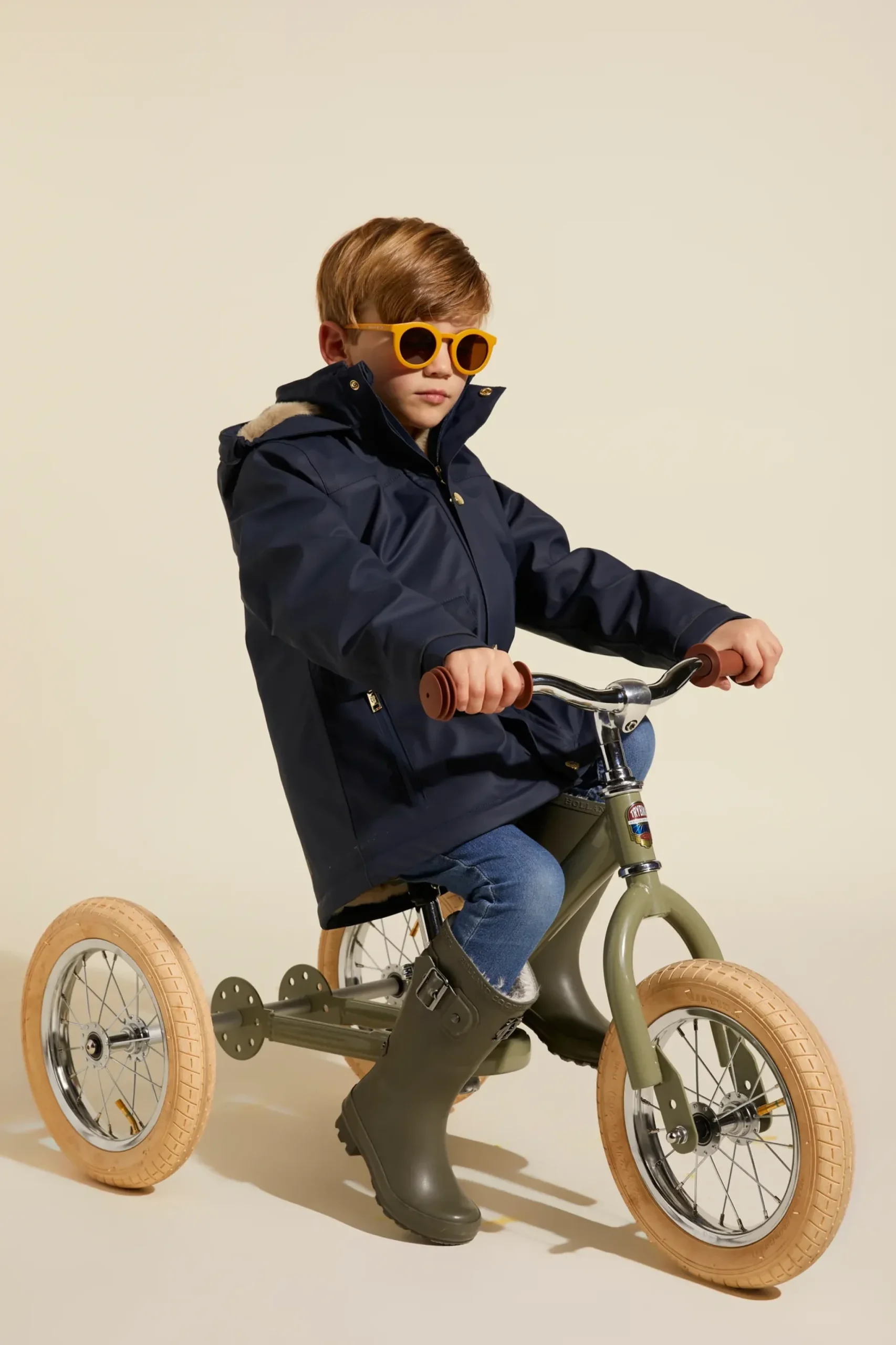 Holland Cooper Little Wellie - Junior Dinosaur Green Sale