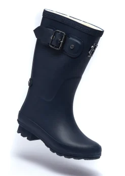Holland Cooper Little Wellie - Junior Midnight Feast Navy Matte Outlet