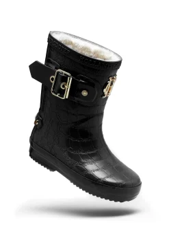 Holland Cooper Little Wellie - Toddler Liquorice Hot