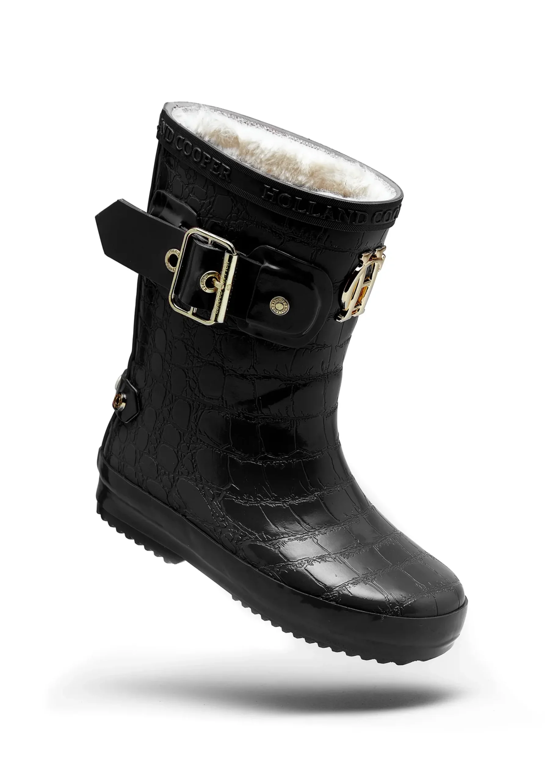 Holland Cooper Little Wellie - Toddler Liquorice Hot