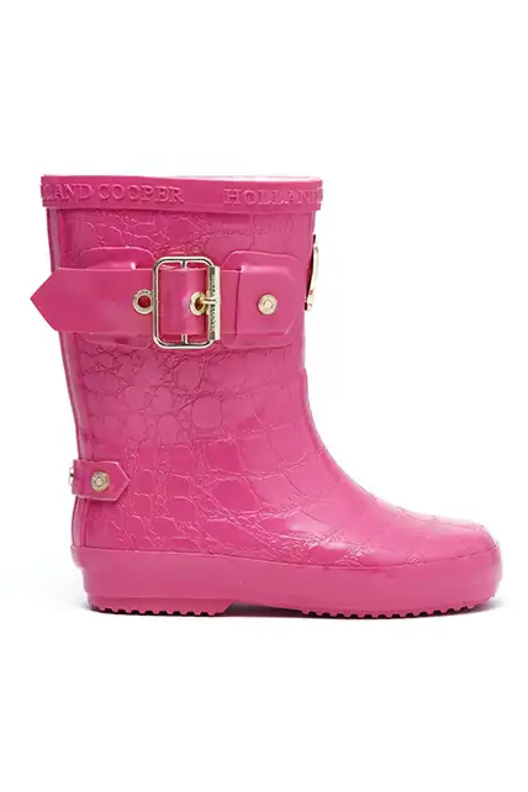 Holland Cooper Little Wellie - Toddler Lollipop Pink Outlet