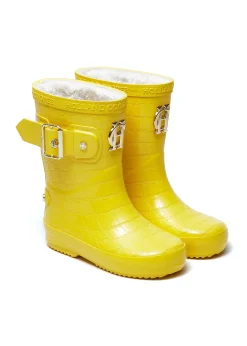 Holland Cooper Little Wellie - Toddler Quack Yellow New