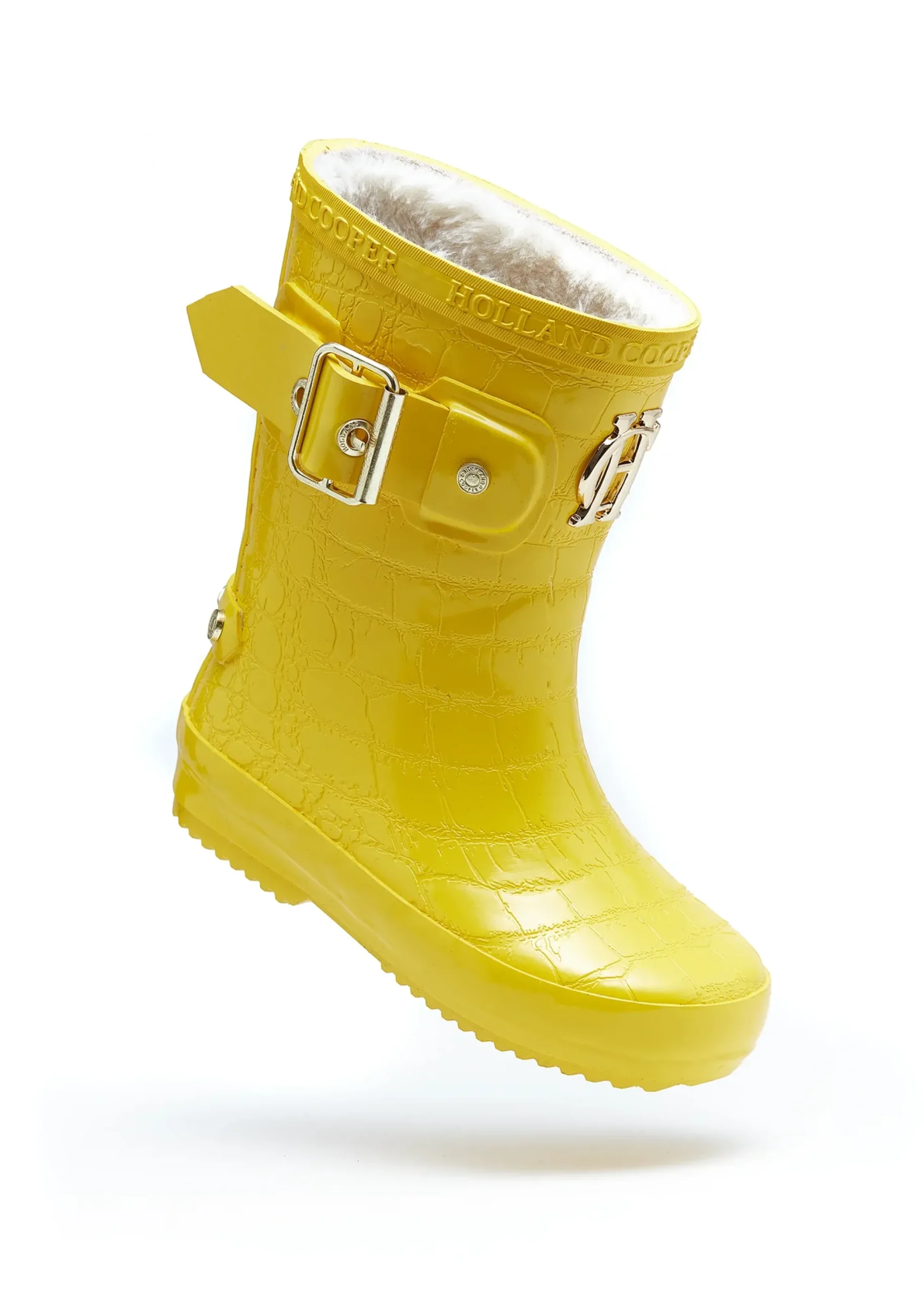 Holland Cooper Little Wellie - Toddler Quack Yellow New