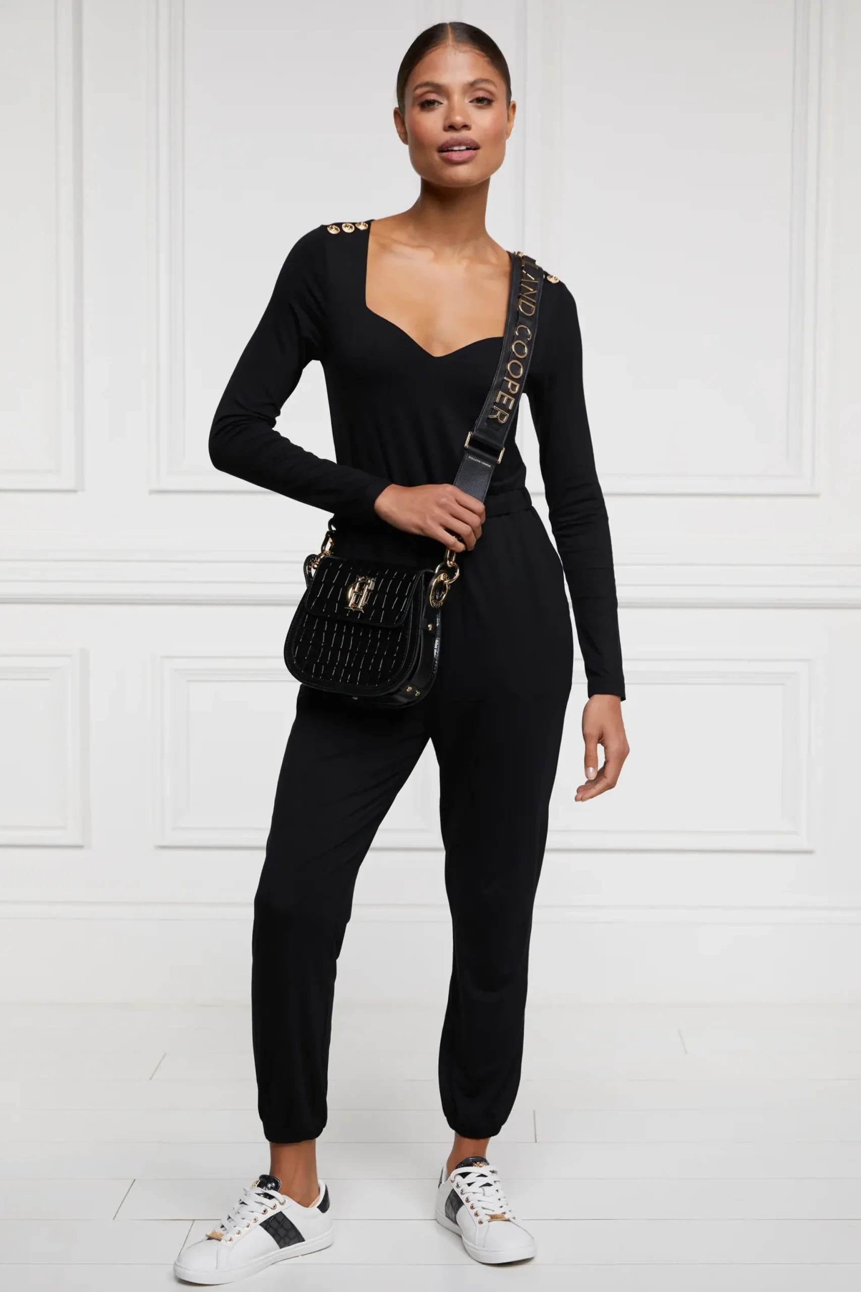Holland Cooper Long Sleeve Margot Jumpsuit New