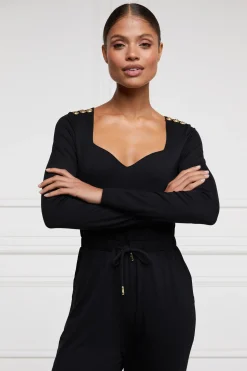 Holland Cooper Long Sleeve Margot Jumpsuit New