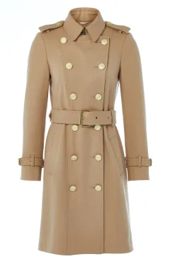 Holland Cooper Marlborough Trench Coat Camel Clearance