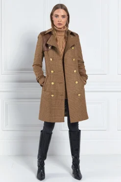 Holland Cooper Marlborough Trench Coat Tawny Hot